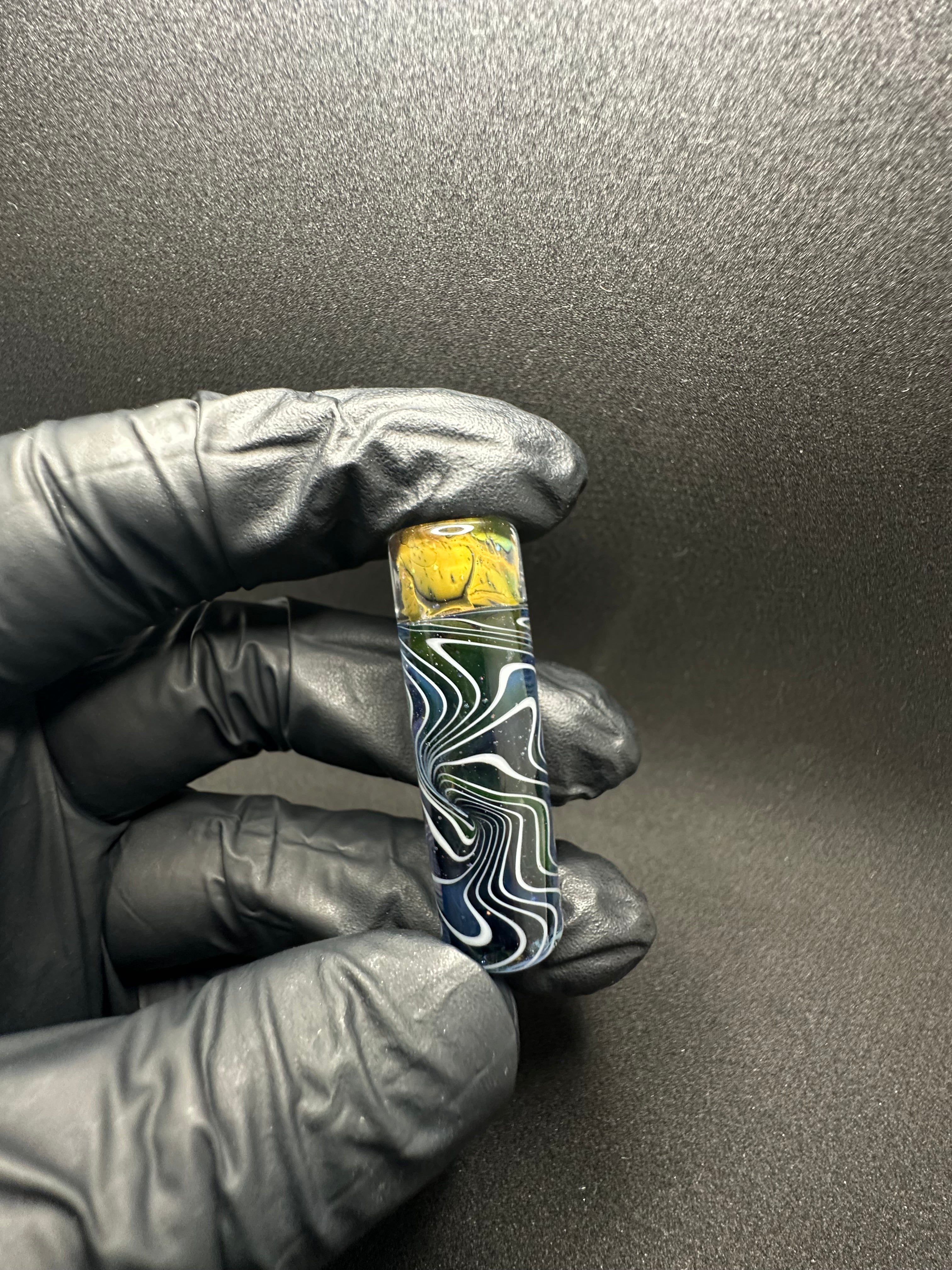 Uv wigwag over opals with gold and silver fume collab with @buddahflow_glass