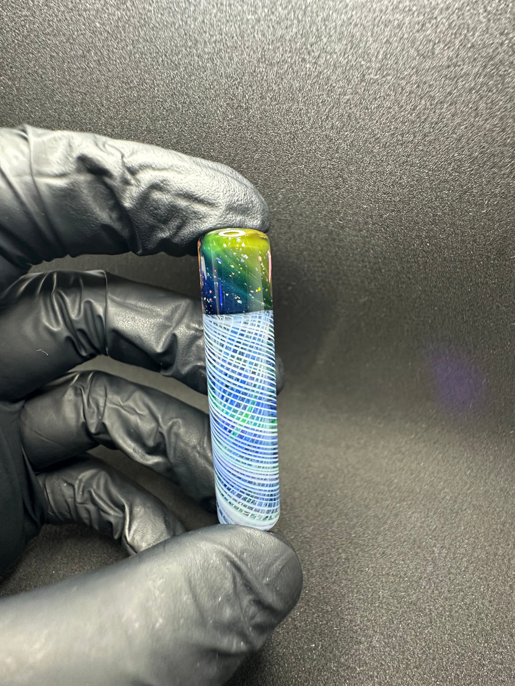 Uv reticello with gold and silver fume collab  with @buddahflow_glass