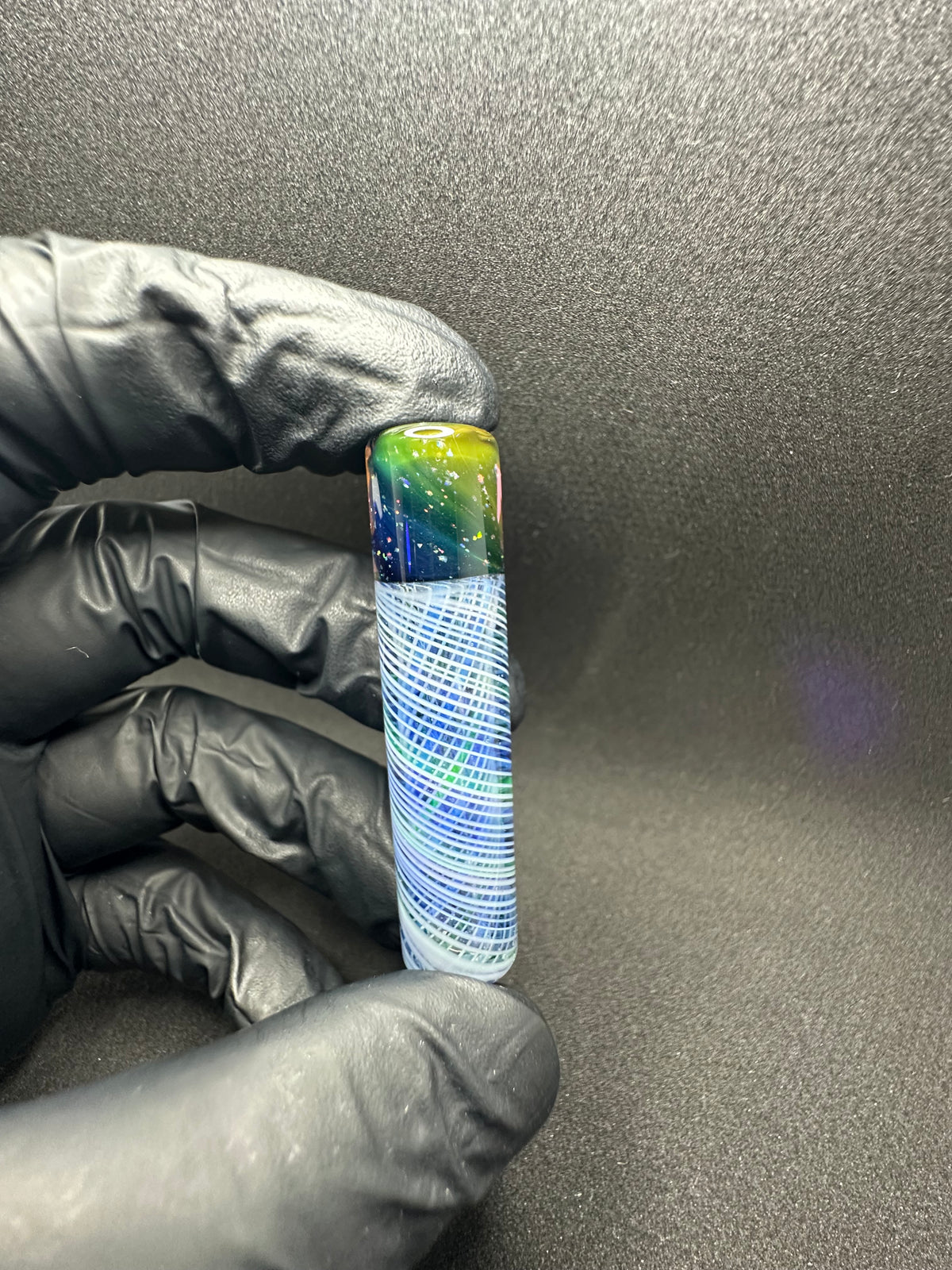 Uv reticello with gold and silver fume collab  with @buddahflow_glass