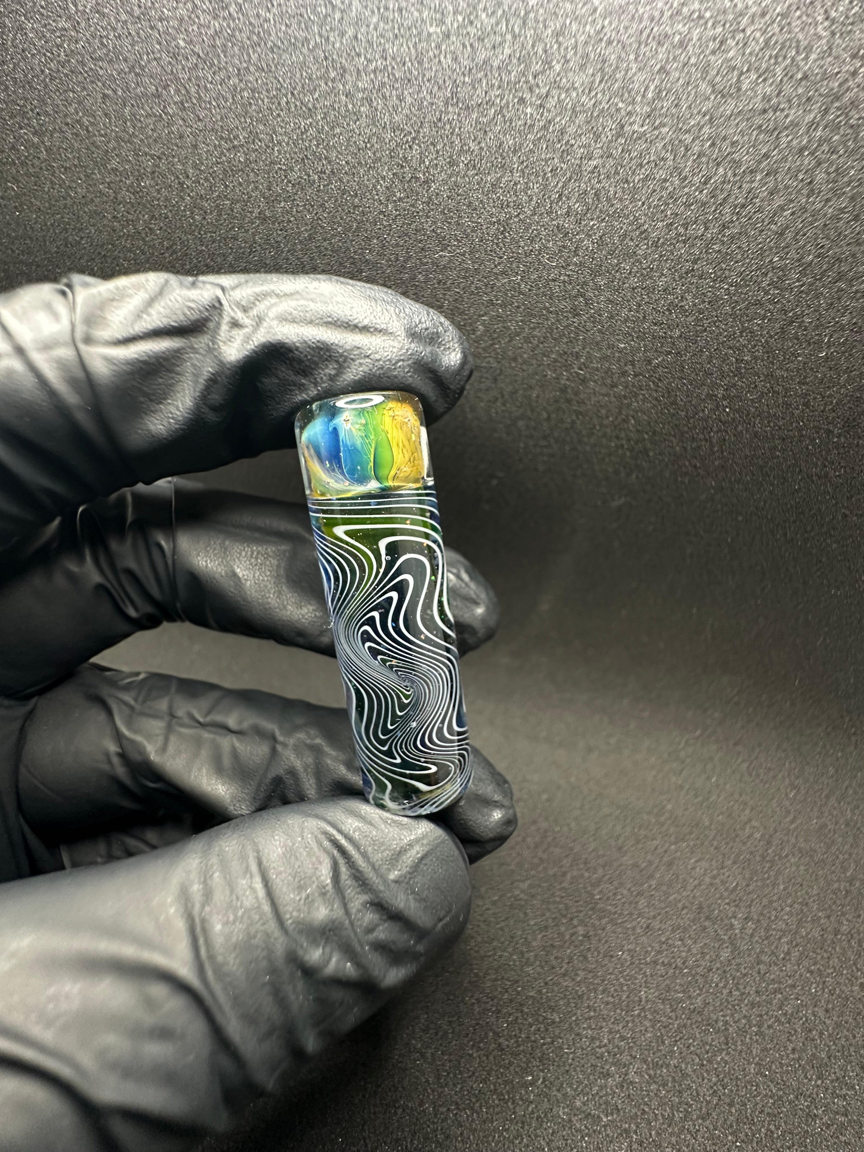 Uv wigwag over opals with gold and silver fume collab with @buddahflow_glass