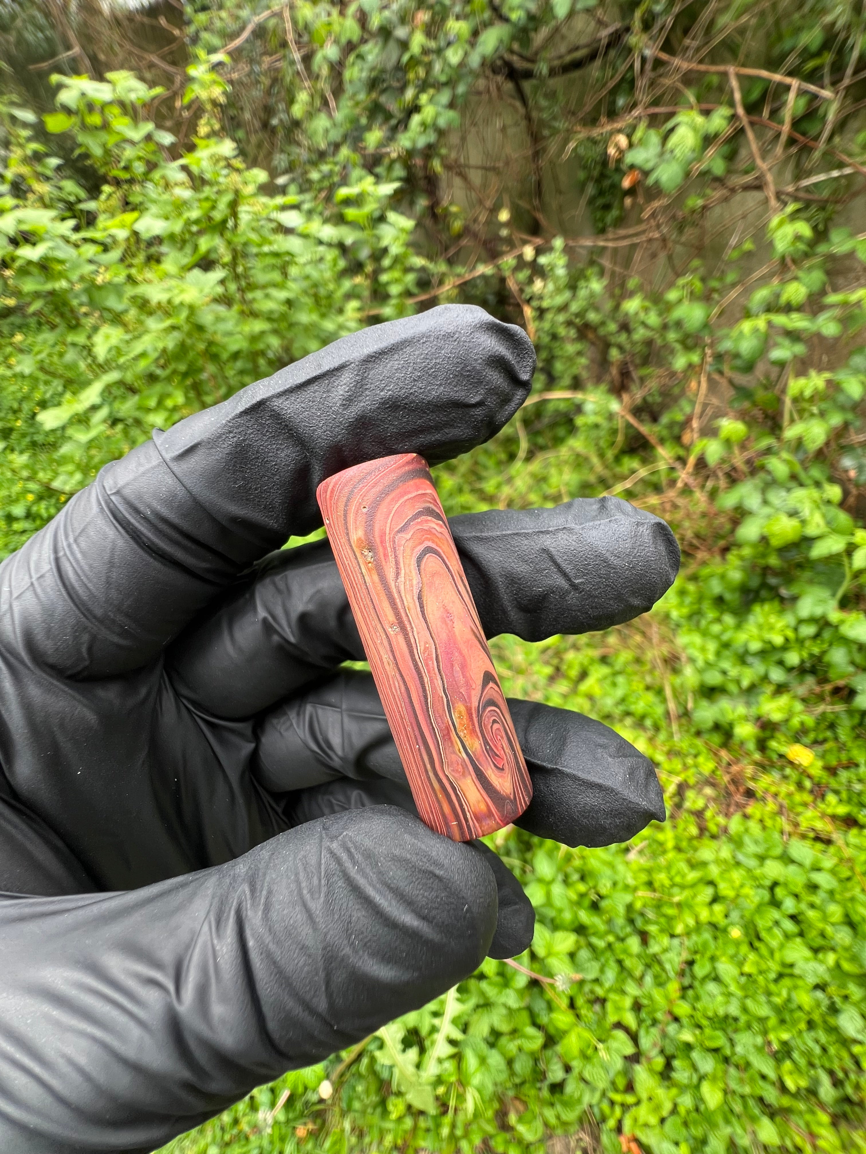 Wood sandblasted