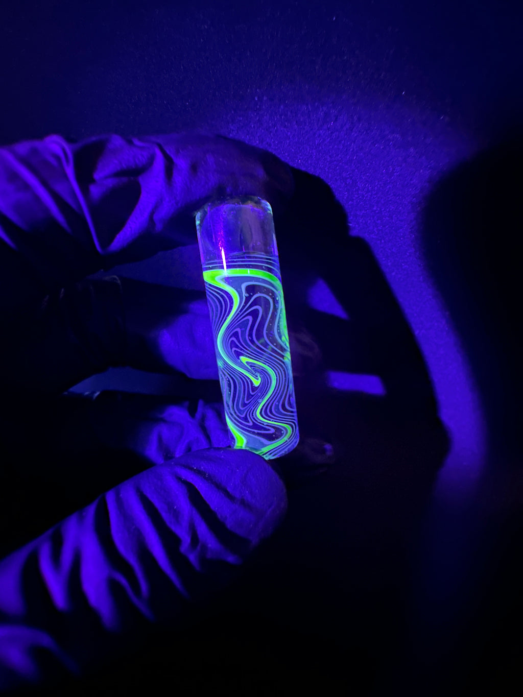 Uv wigwag over opals with gold and silver fume collab with @buddahflow_glass