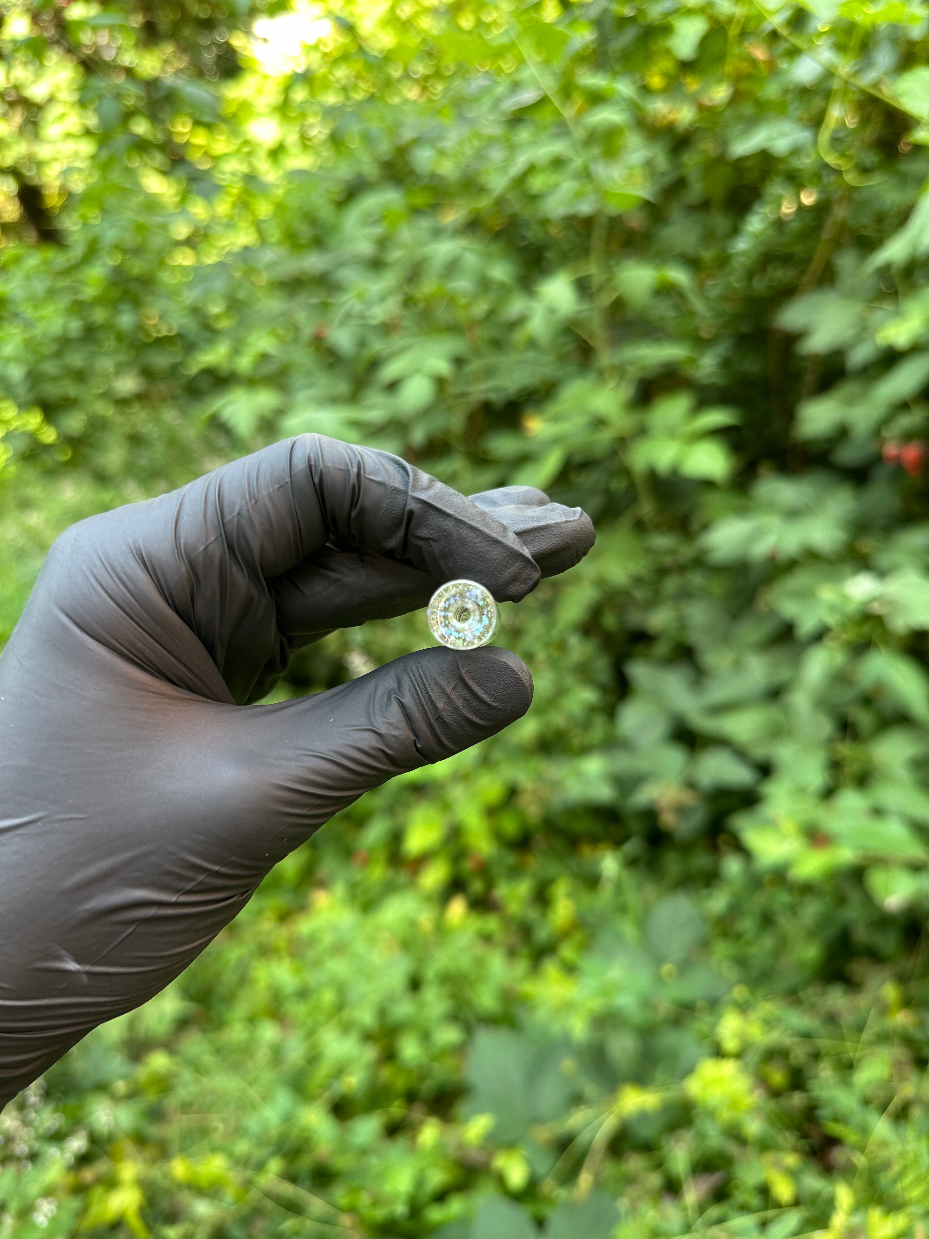 Pink uv with opals